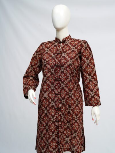 Ember Bloom Khaddar Kurti