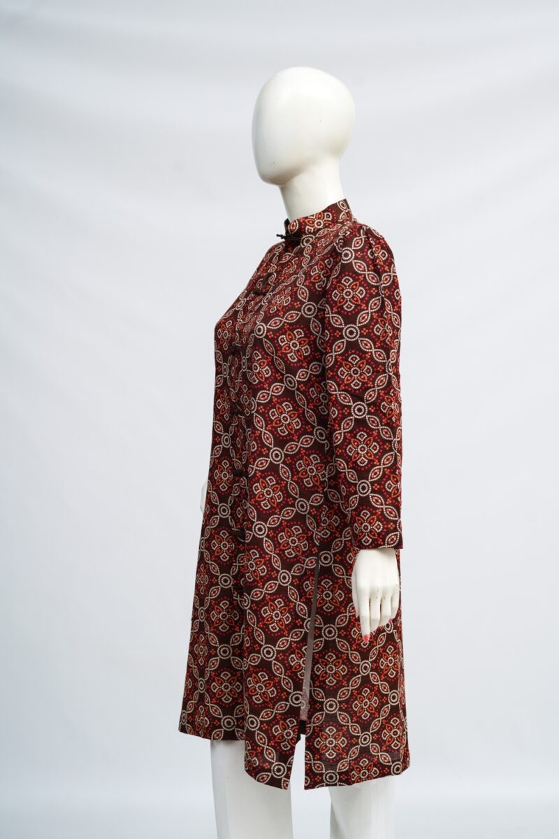 Ember Bloom Khaddar Kurti - Image 2