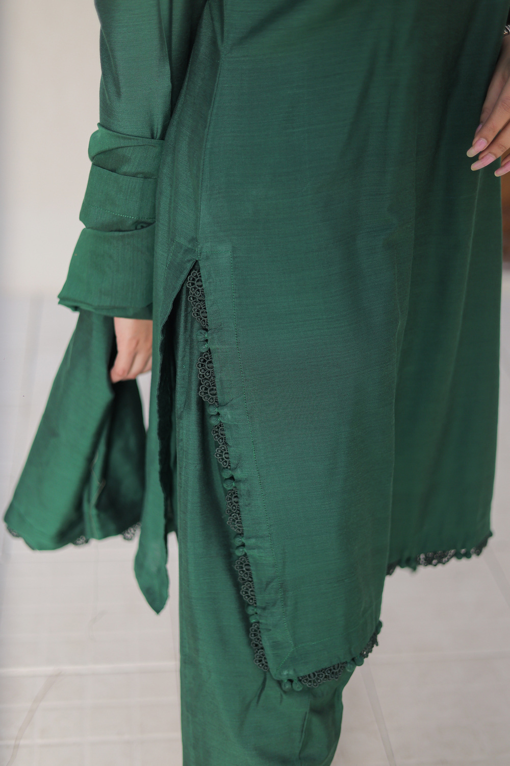 Emerald Green 3 piece - Image 6