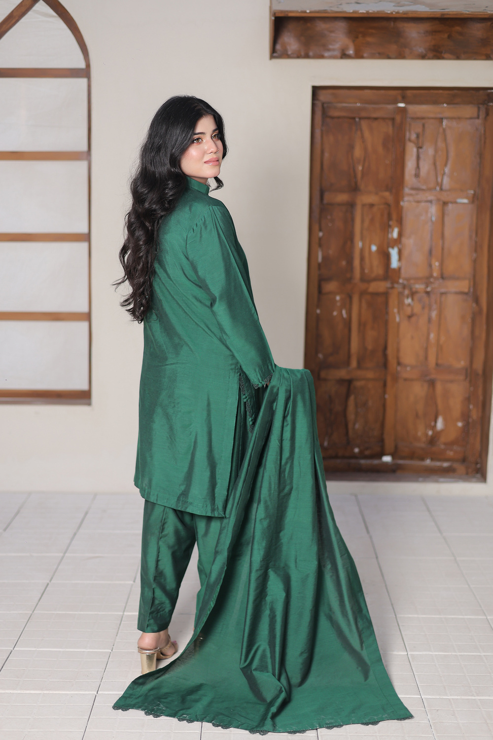 Emerald Green 3 piece - Image 8